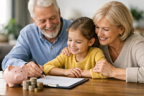 Can Grandparents Open a Child Annuity Plan?