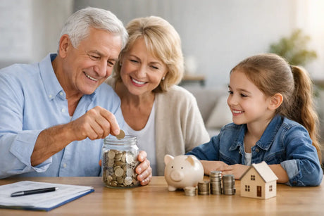 How Grandparents Fund a Juvenile Annuity
